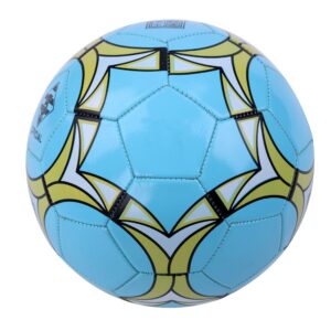shiny smooth premium pu synthetic leather machine stitched size 5 soccer ball
